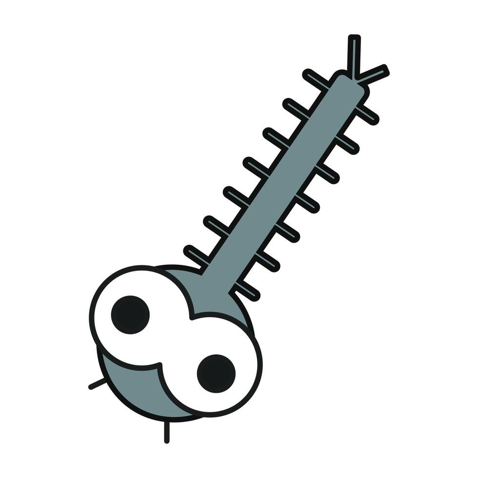 mosquito larva. mosquito control concept vector