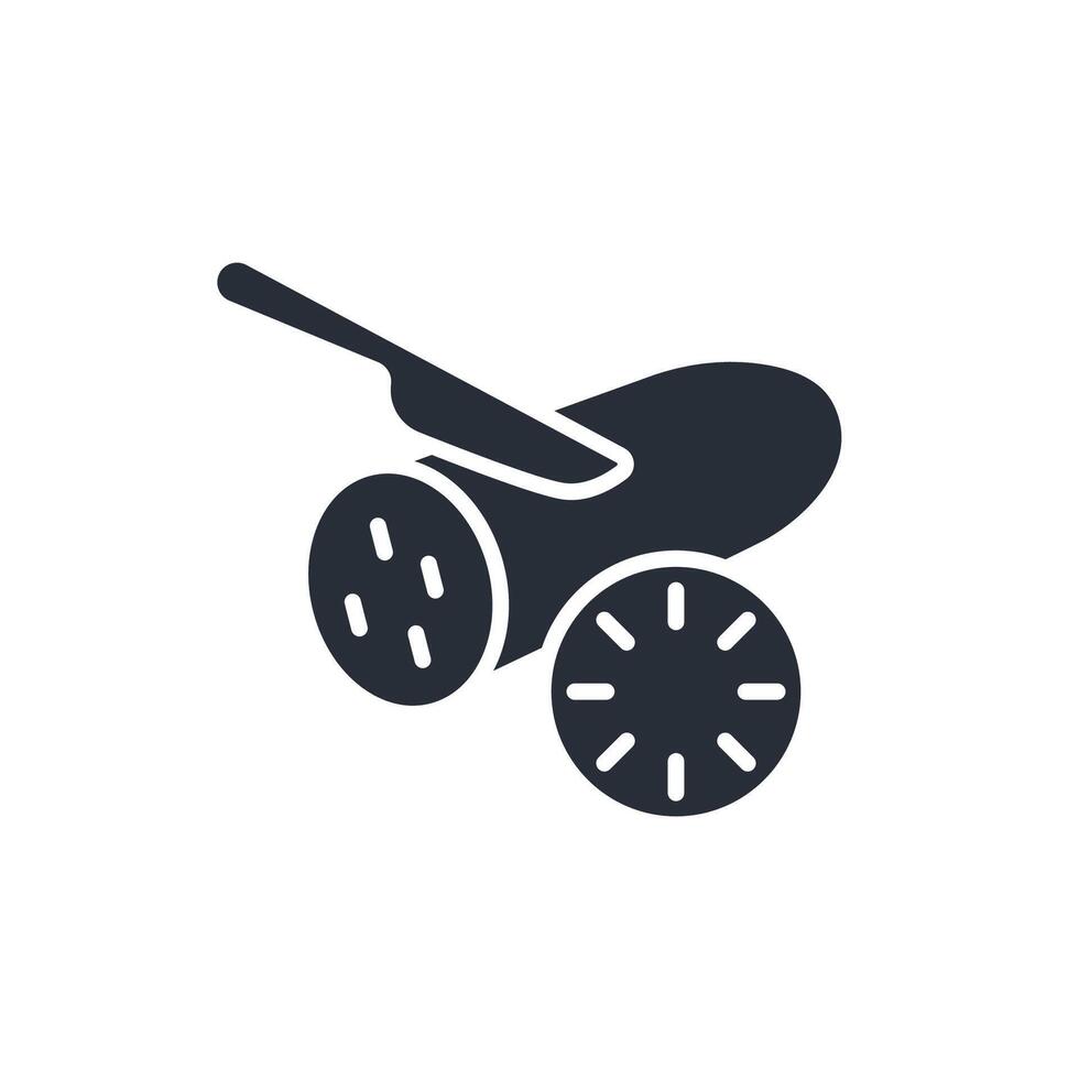 Cucumber icon. .Editable stroke.linear style sign for use web design,logo.Symbol illustration. vector