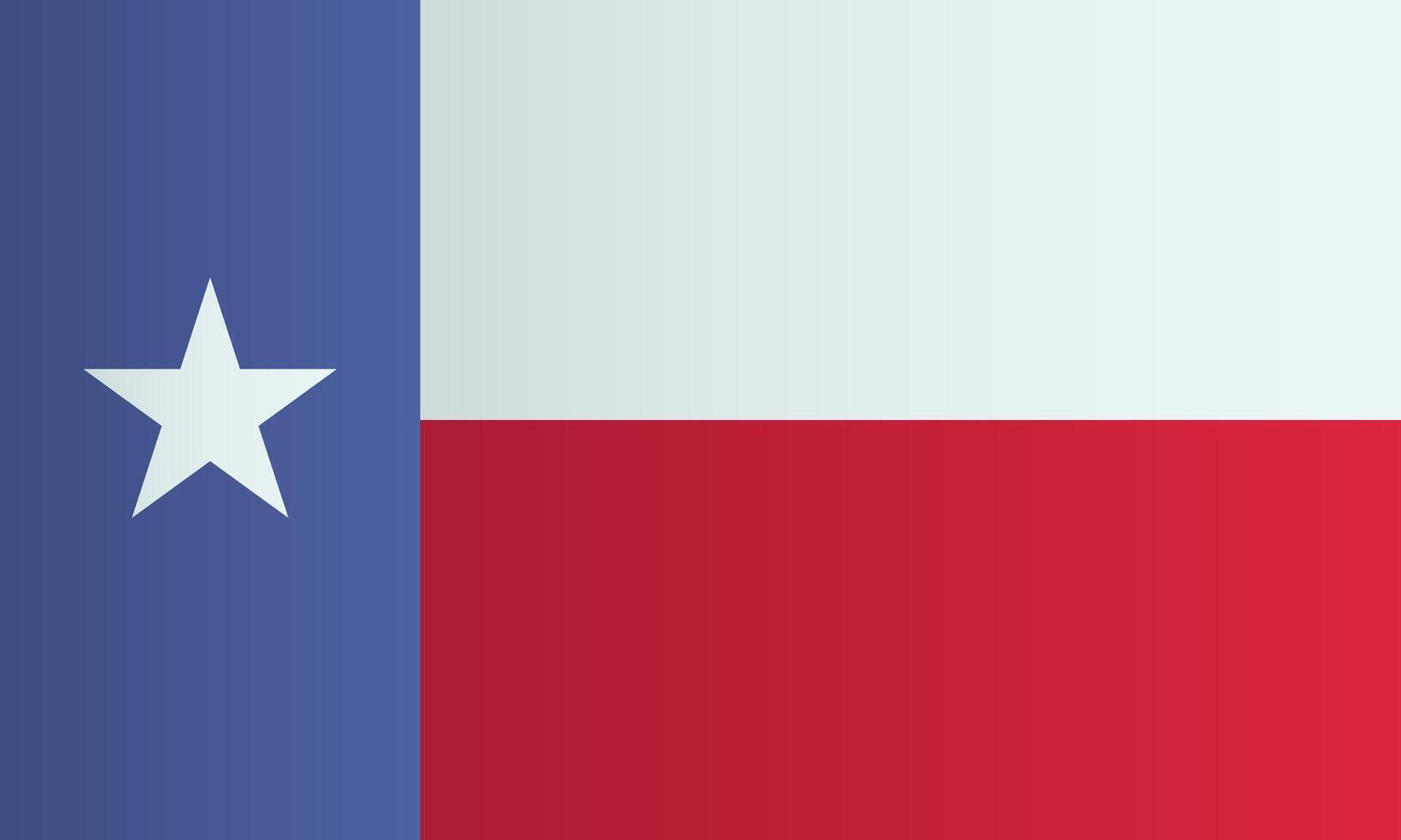 Texas national flag vector