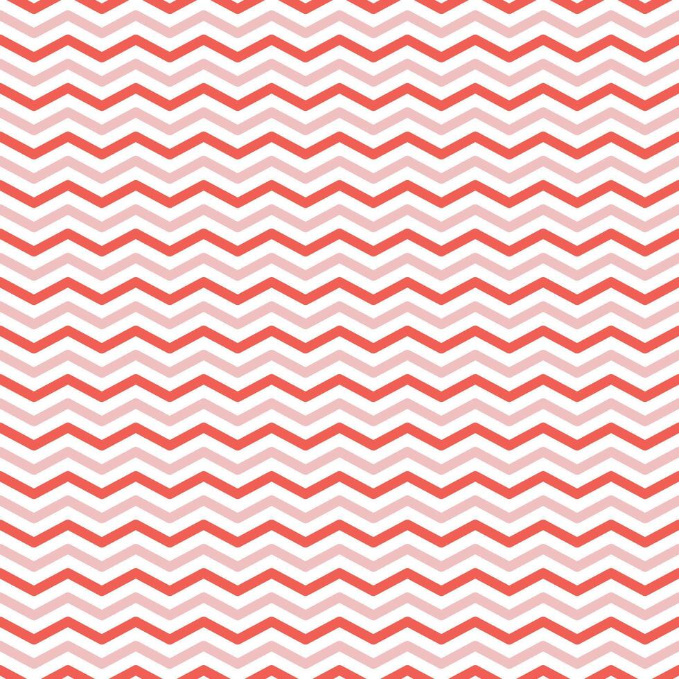 Geometric zigzag lines seamless pattern. Pink waves. Christmas background vector