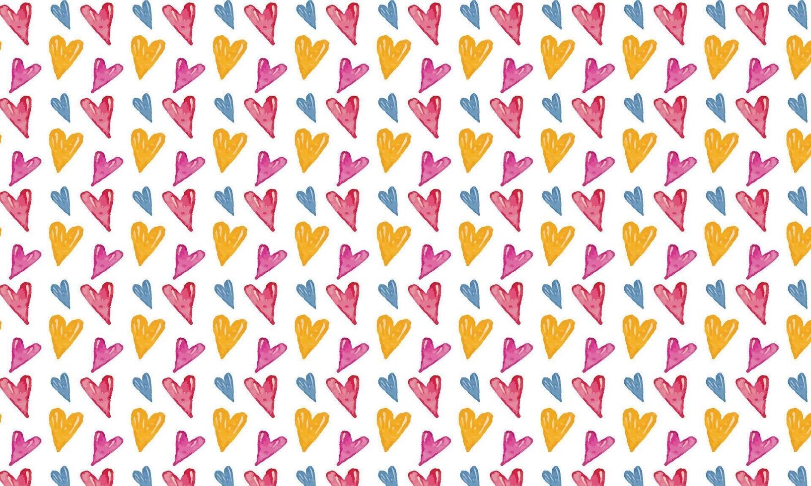 3d abstract geometric heart shape pattern vector