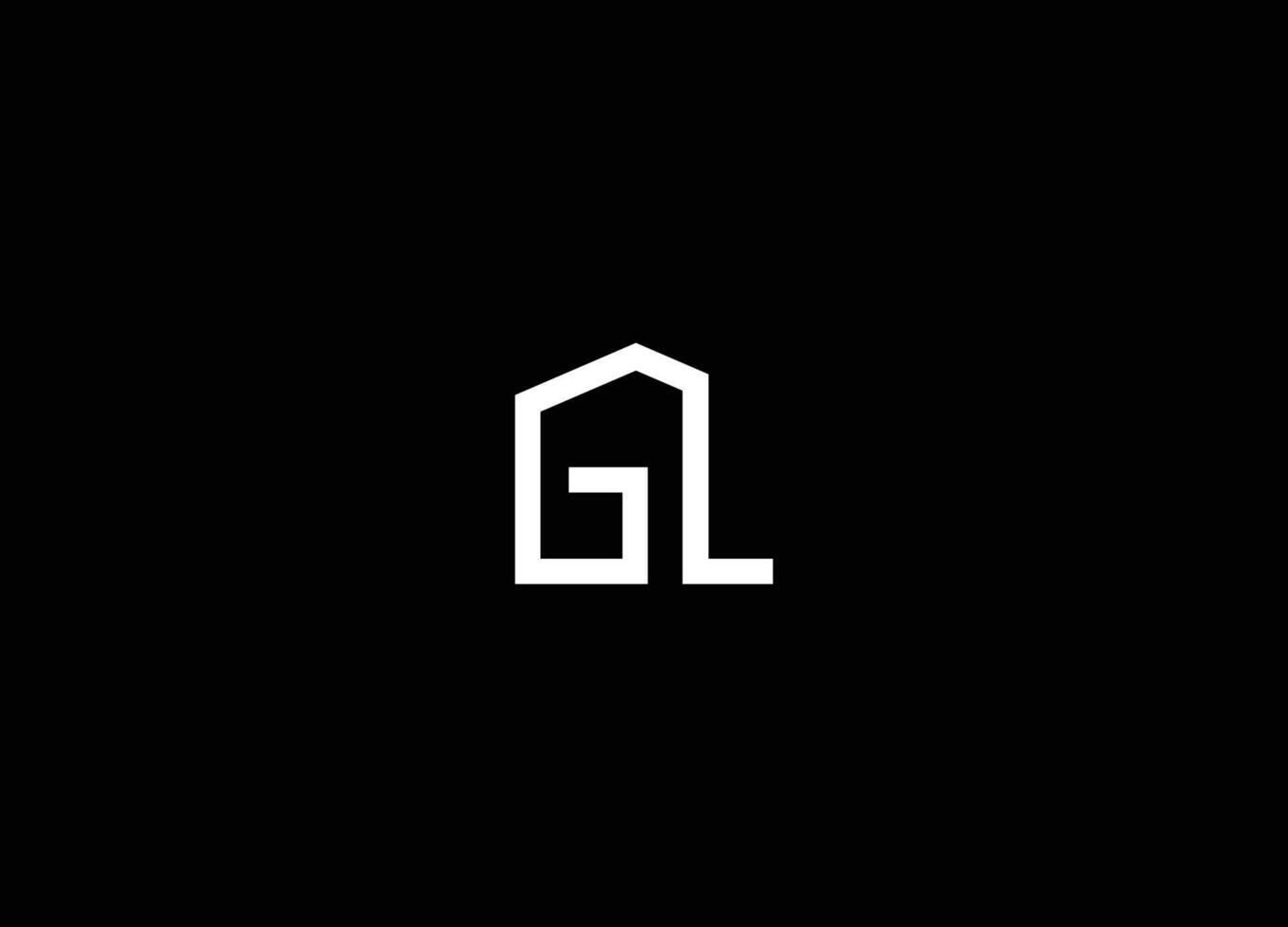 Letter GL LG logo design template LG GL Abstract Letters Logo Monogram Template Alphabet letter icon vector