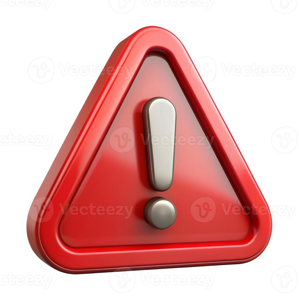 red exclamation mark photo
