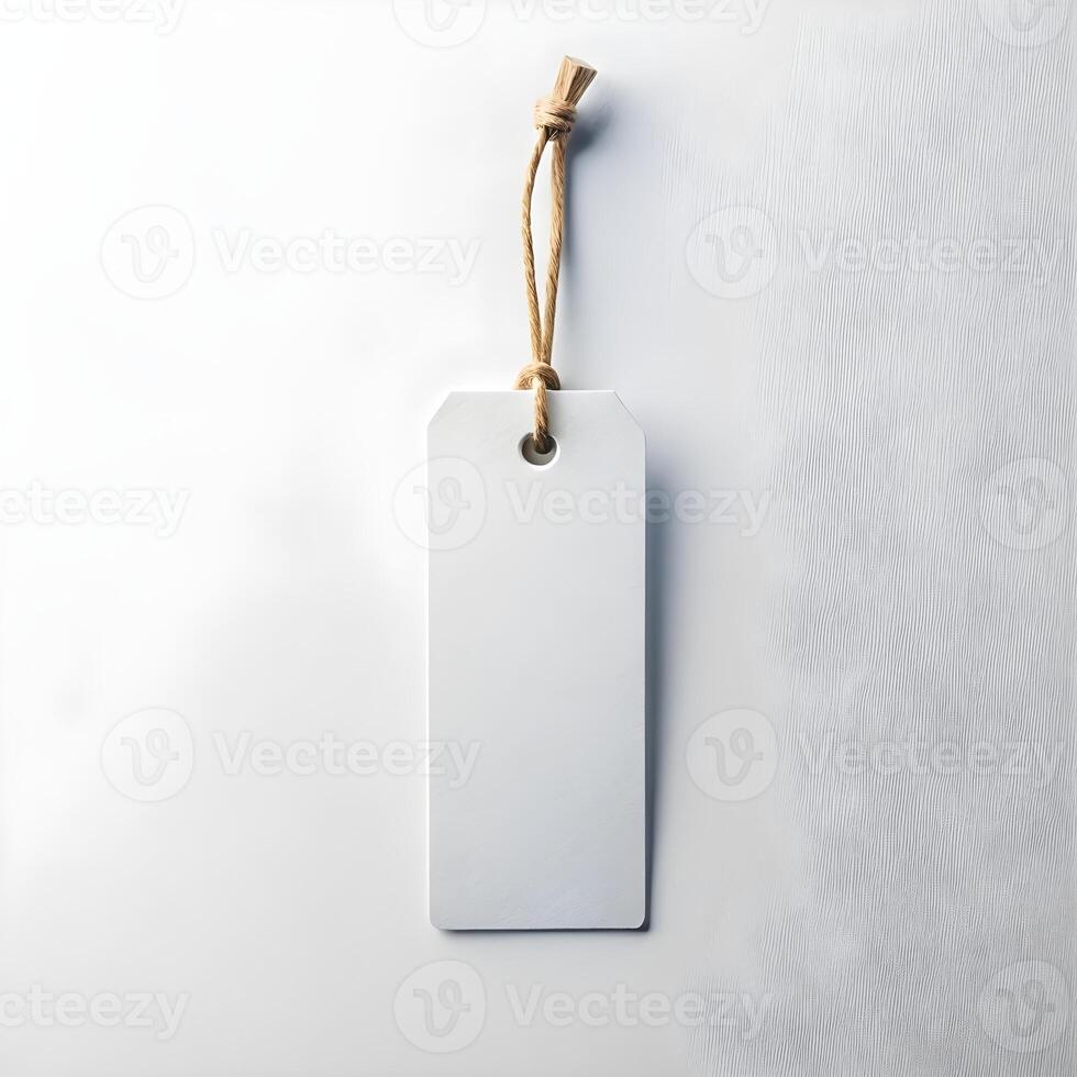 blank price tag photo
