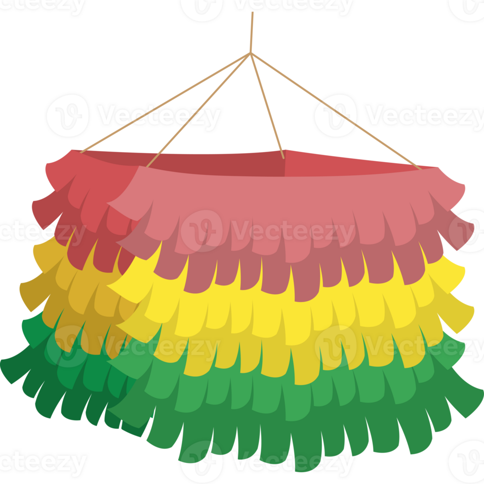 Pinata clipart on transparent background png
