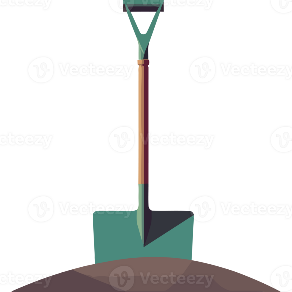 A shovel icon on a transparent background png