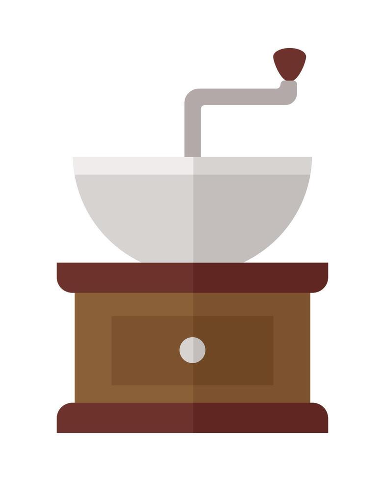 Coffee grinder icon illustration design vector