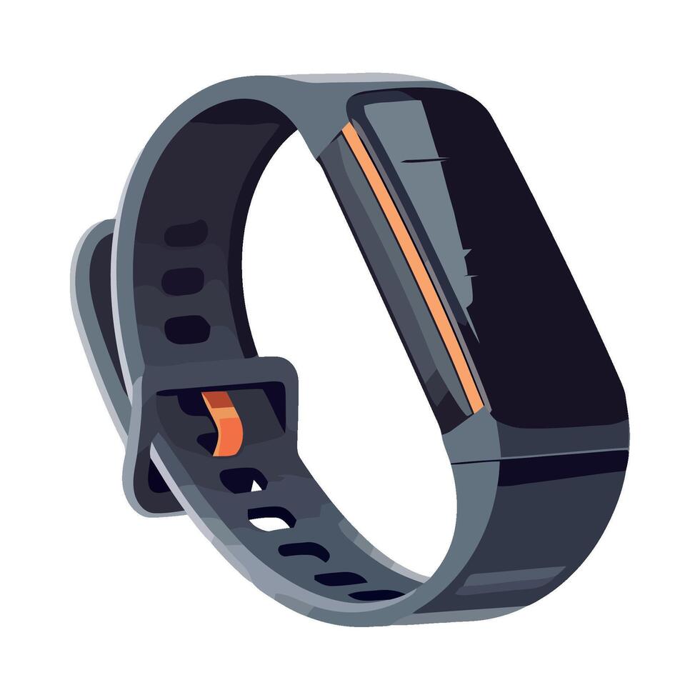 An illustration of a smart watch vector