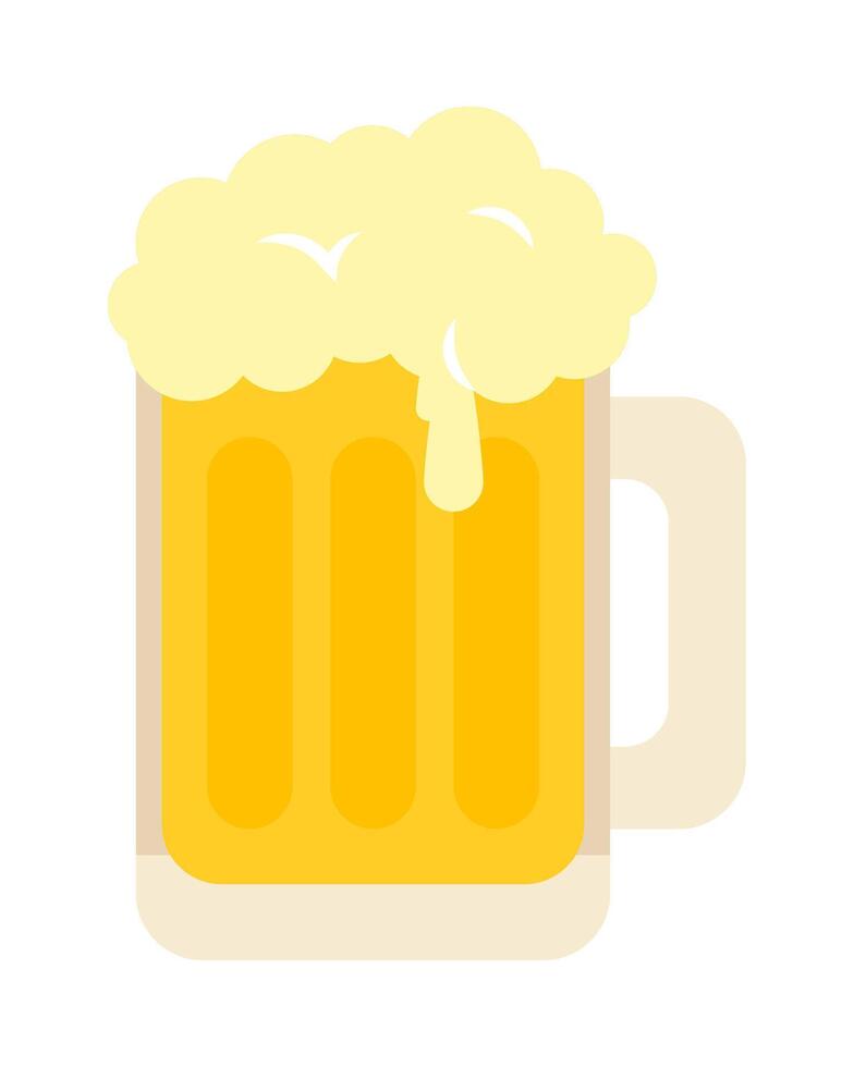 Beer mug icon vector