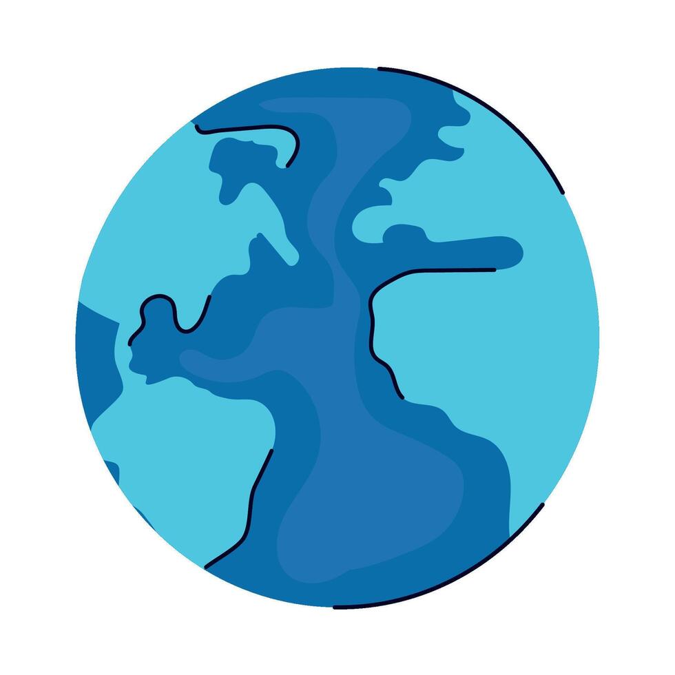 Earth globe icon illustration design vector