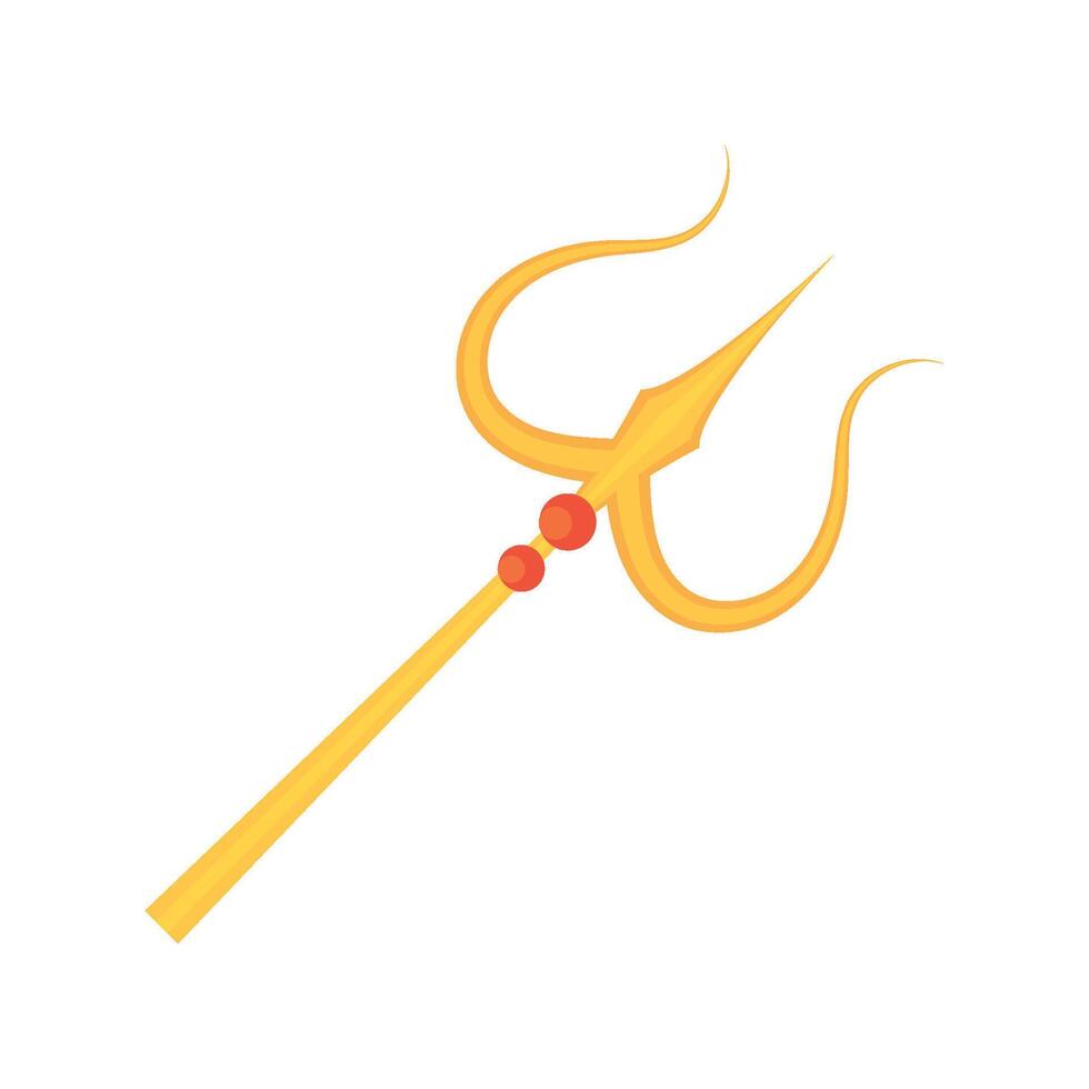 Shiva trident icon price 1 credit usd 1 vector