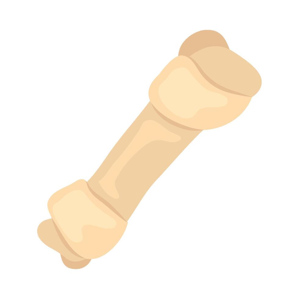 A bone bone icon in cartoon style vector