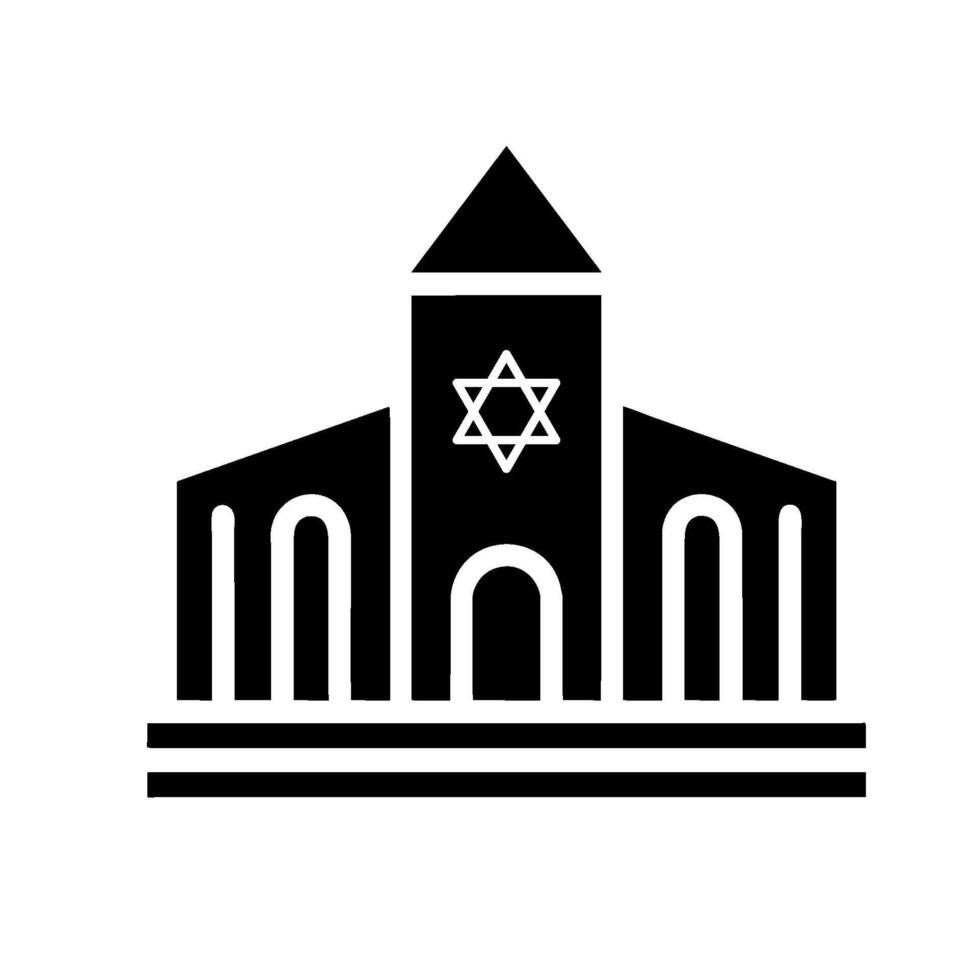 The church of the holy temple in israel vector