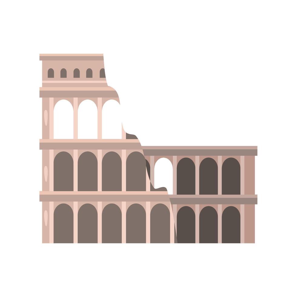 Colosseum, rome, italy, italy, colosseum icon vector