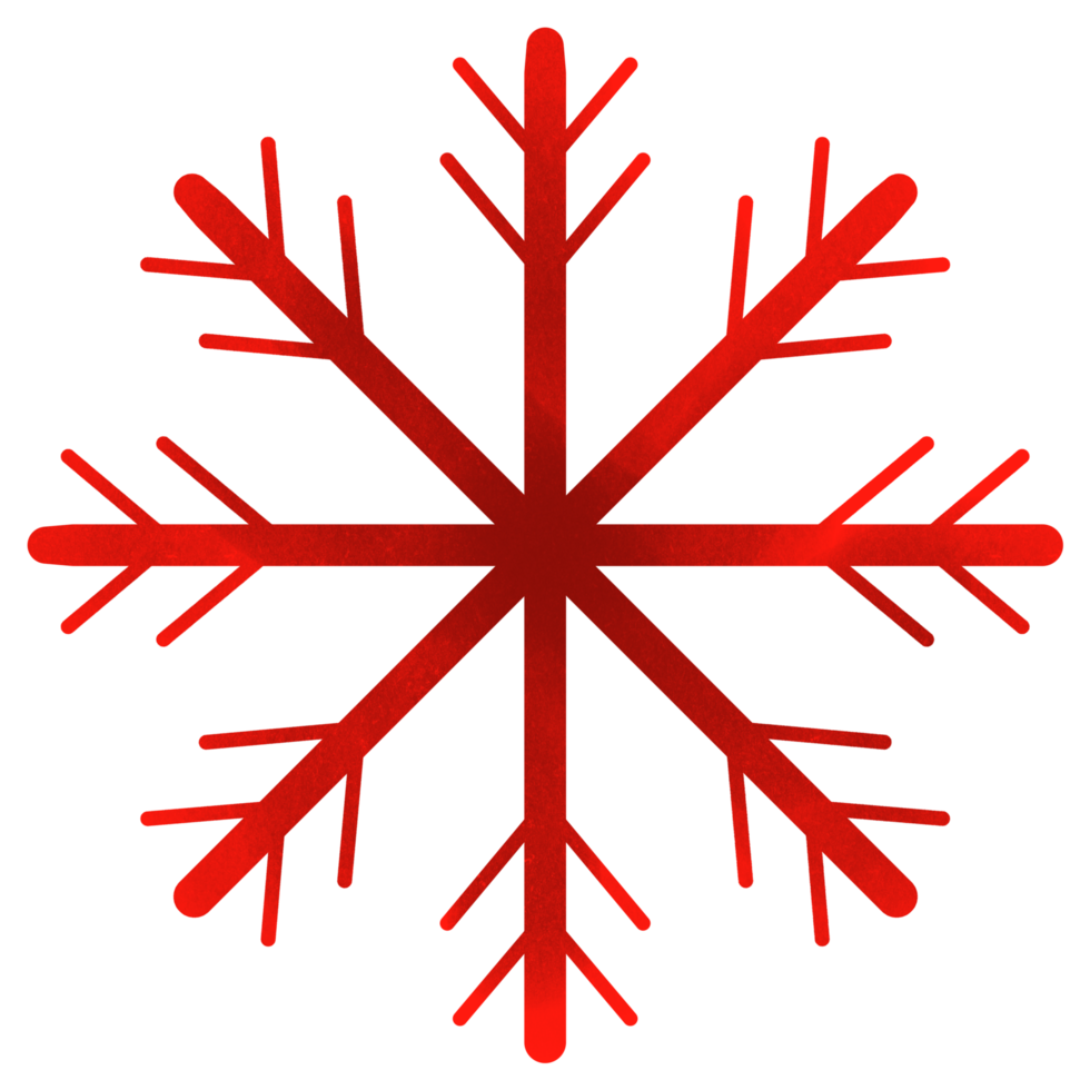 Red Snow Christmas Illustration png