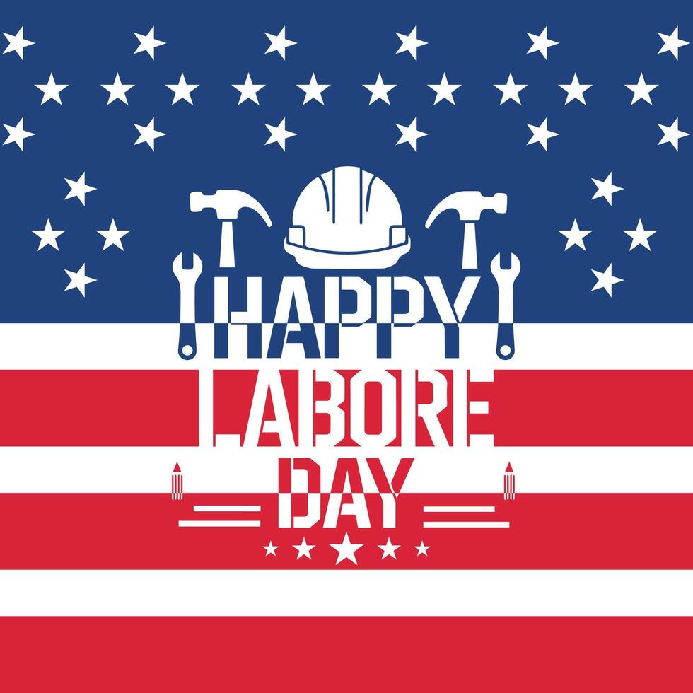 Happy Labor Day, Labor Day design vector