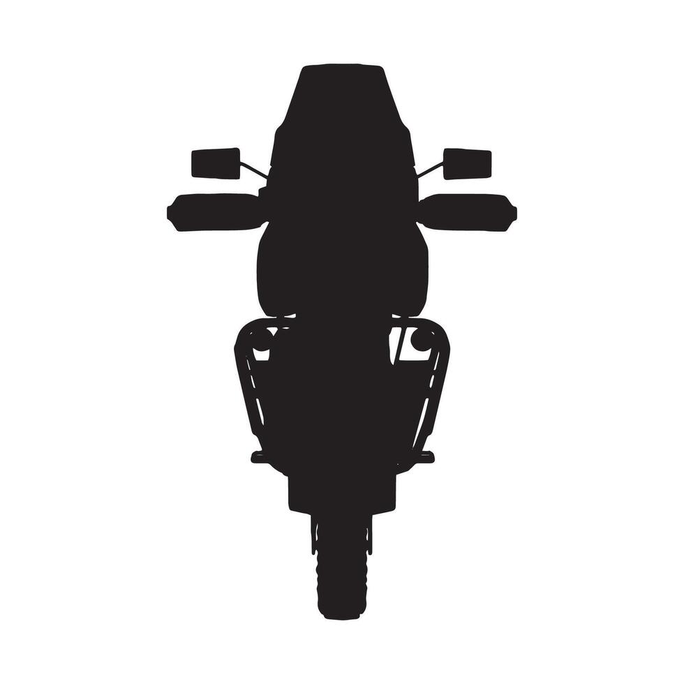 Motorcycle Silhouette Illustration vector