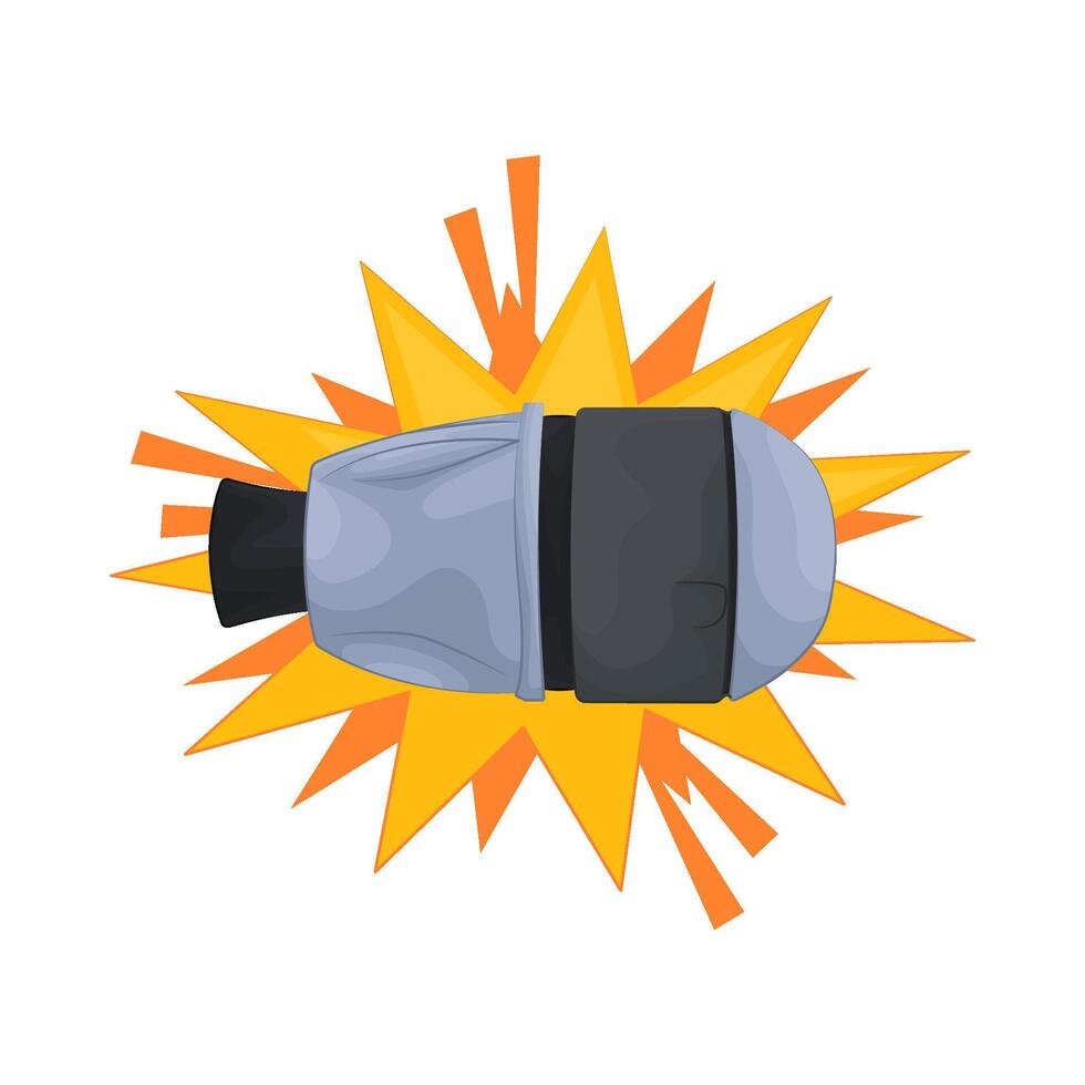 Atomic Bomb Impact vector