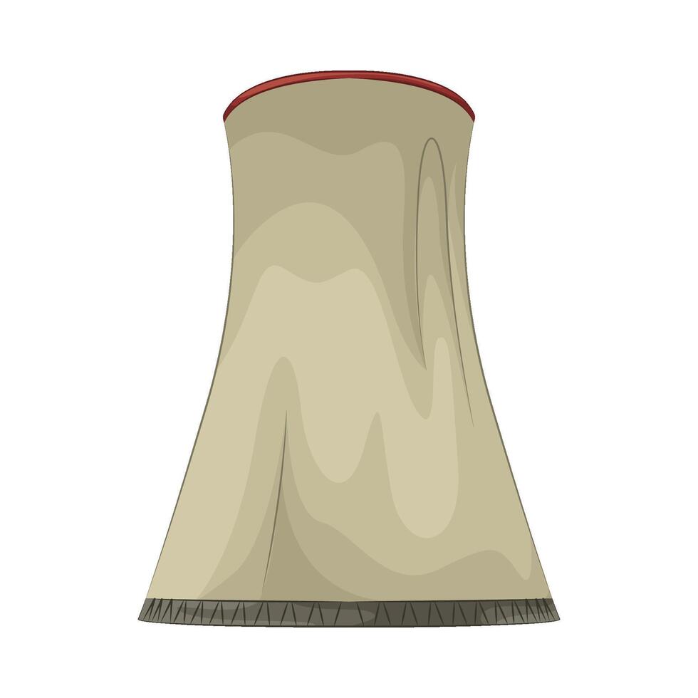Modern Nuclear Power Facility vector