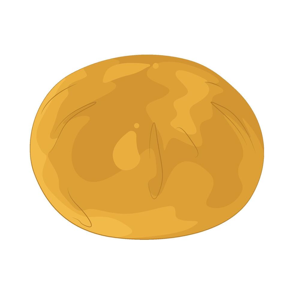 Warm Bread with Cheese vector