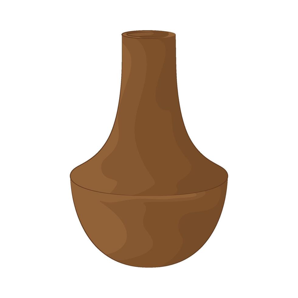 Modern Ceramic Vase vector