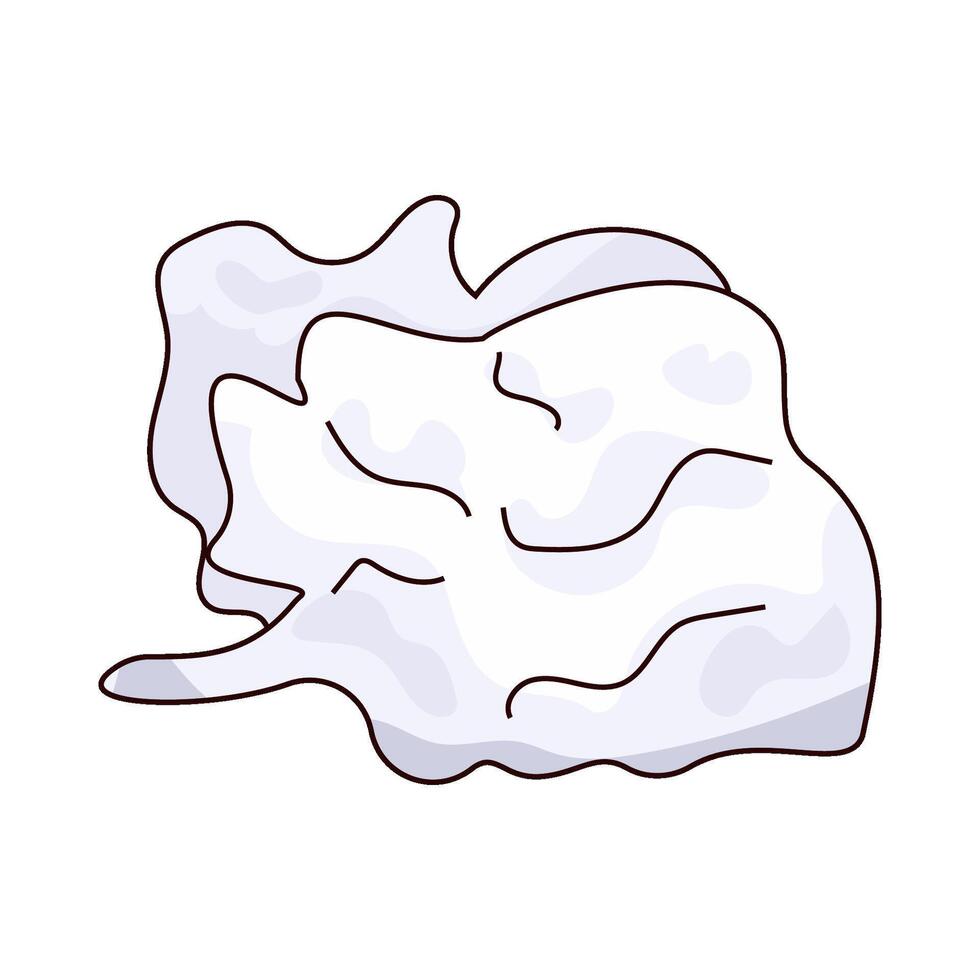 tangled tissue illustration vector