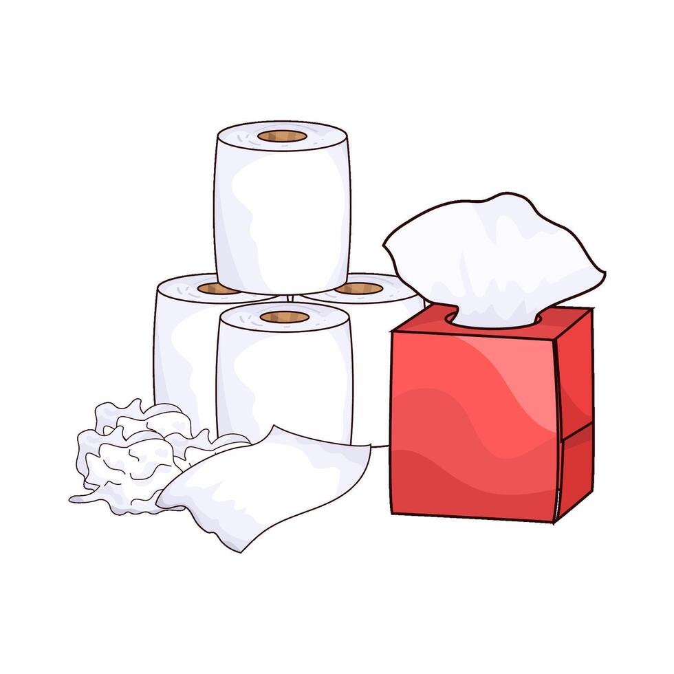 Roll of Tissue vector