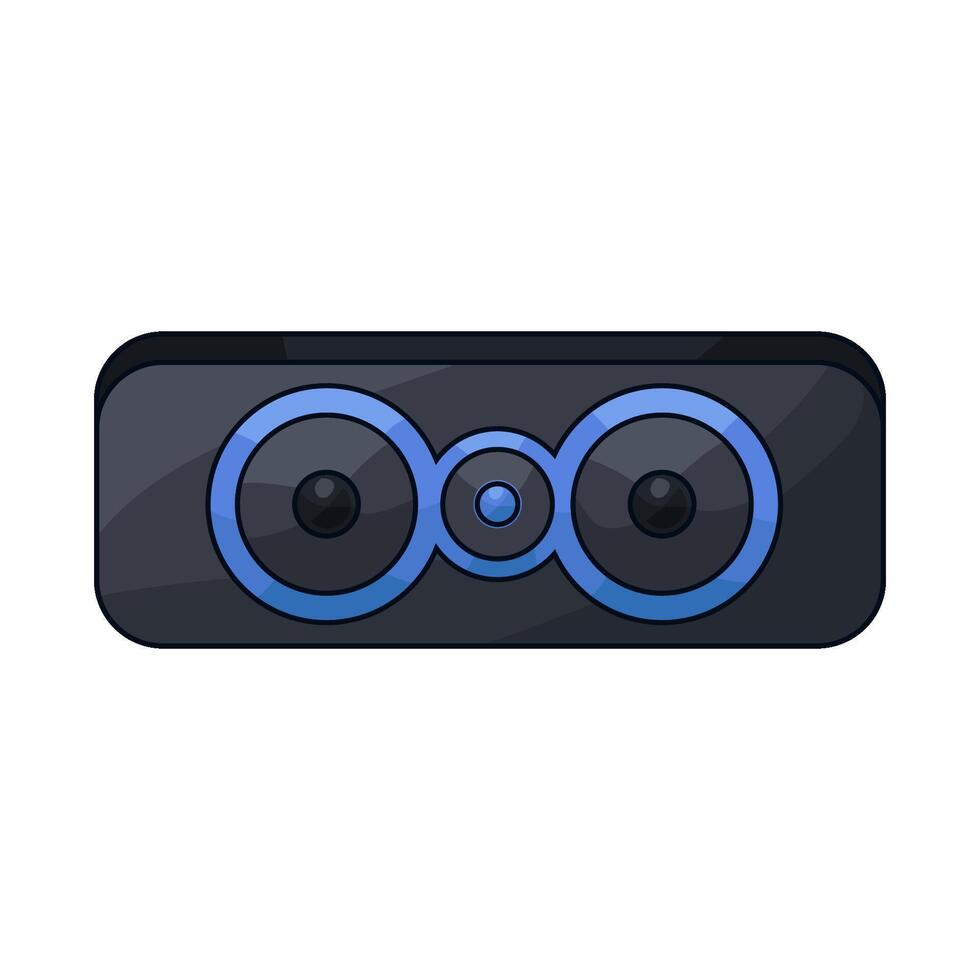 Minimalist Design Wireless Speaker vector