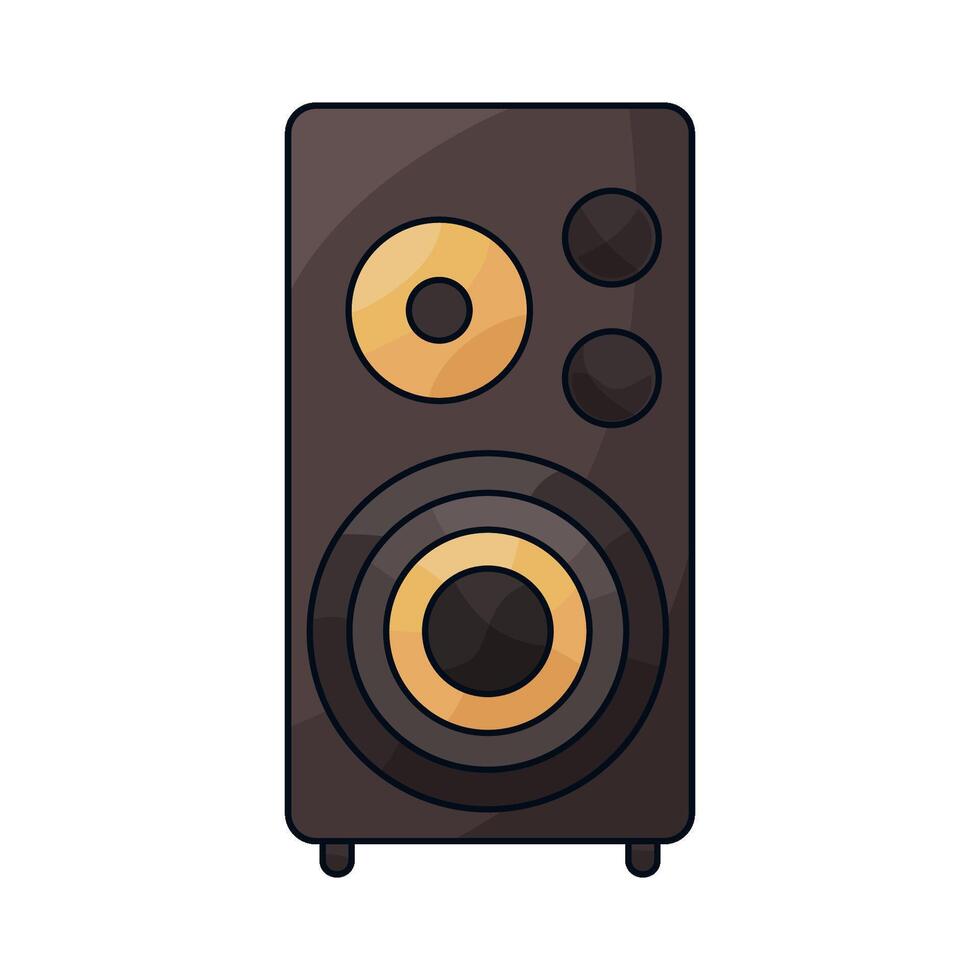 Speaker with Clear Sound vector
