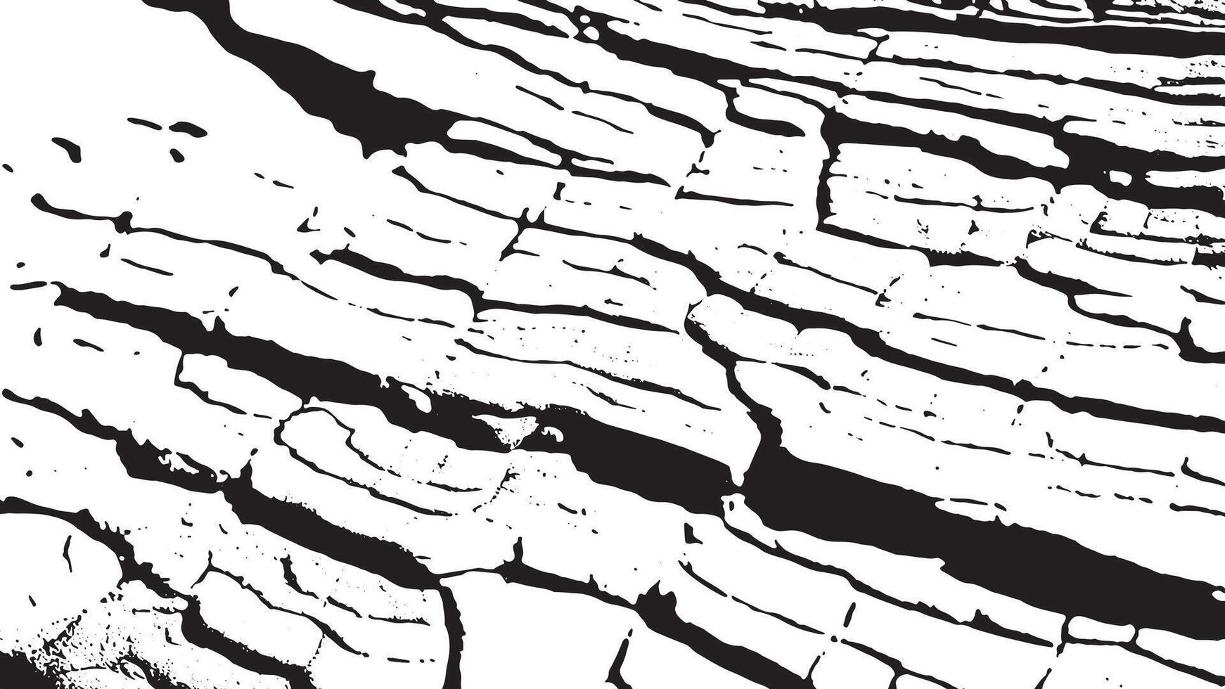 black distressed, overlay and monochrome texture on white background. black and white background texture. 4K background, texture and overlay. vector