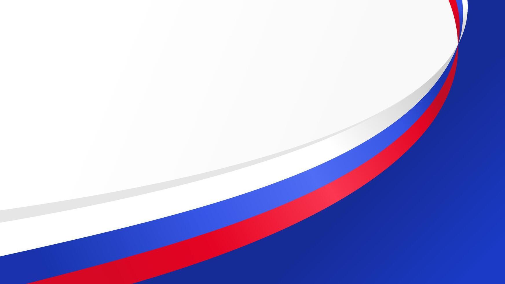 waving russia flag background with copy space for text vector