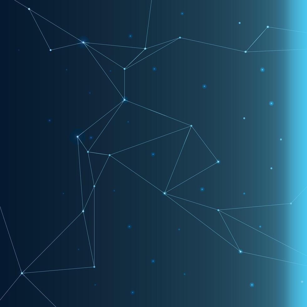 Templates on the theme of artificial intelligence. Background illustration vector
