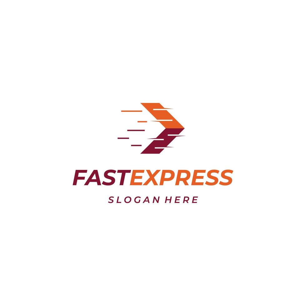 Logistic company logo. Arrow icon. Delivery icon. Fast Delivery service logo vector