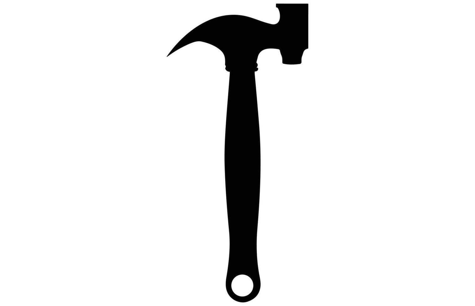 Craftsman Tools Silhouette High Resolution Handyman Equipment Illustration. vector