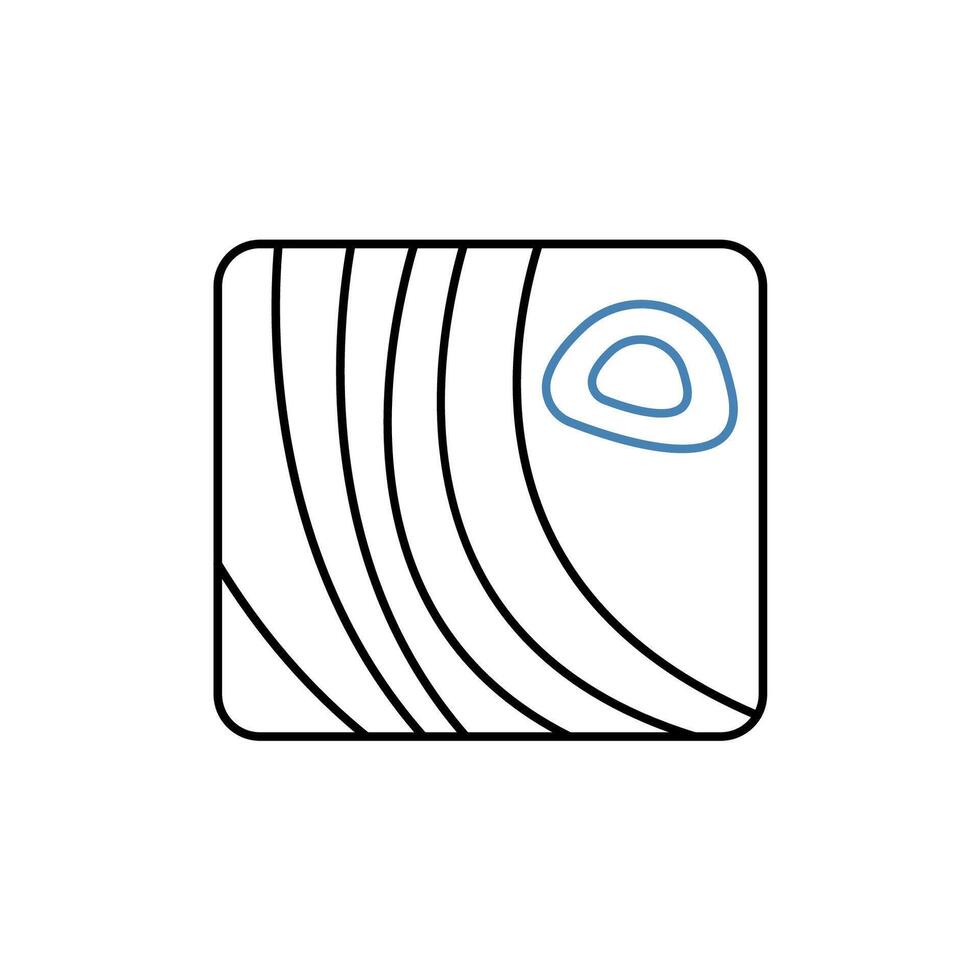 toporaphy concept line icon. Simple element illustration. toporaphy concept outline symbol design. vector
