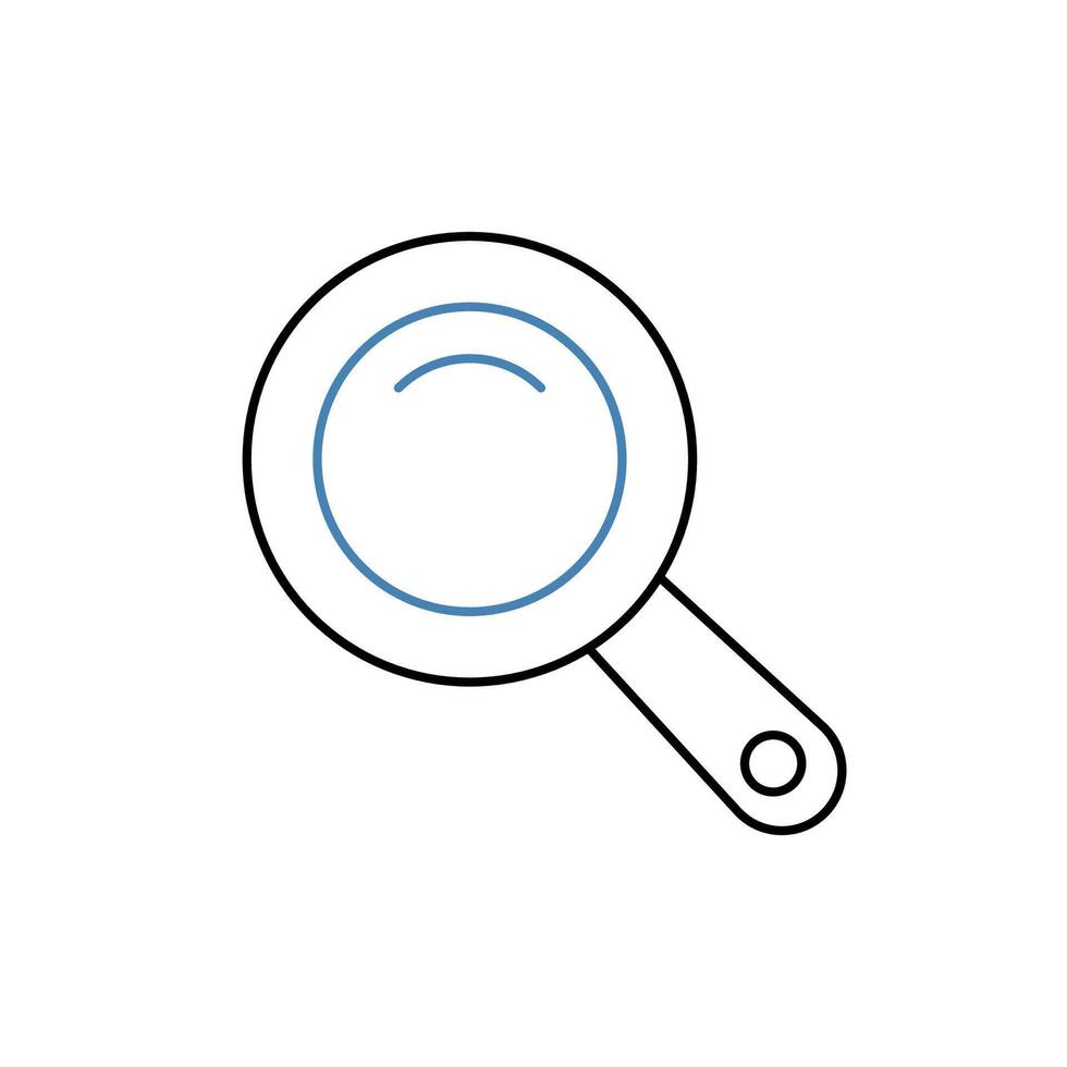pan concept line icon. Simple element illustration. pan concept outline symbol design. vector