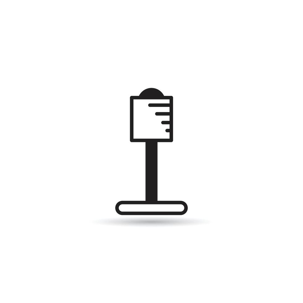 floor lamp icon illustration vector