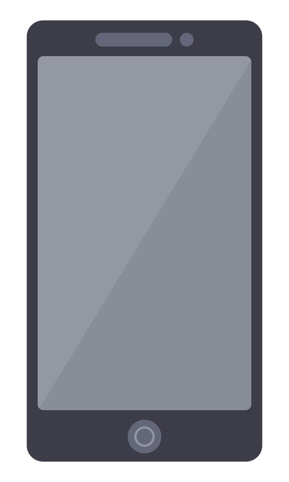 Handphone icon in trendy style isolated on white background. vector