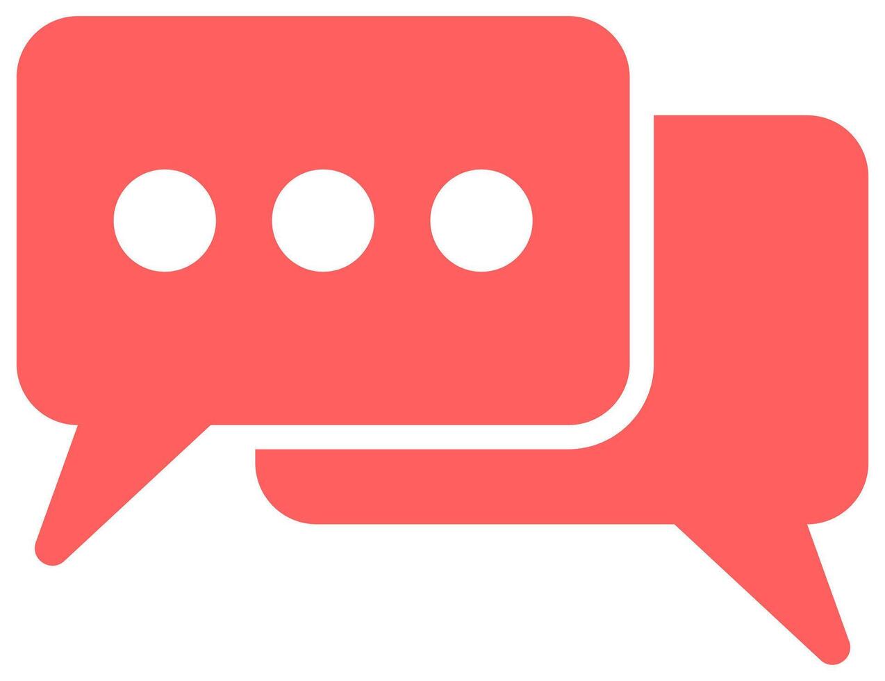 Icon speech bubble isolated on white background. vector