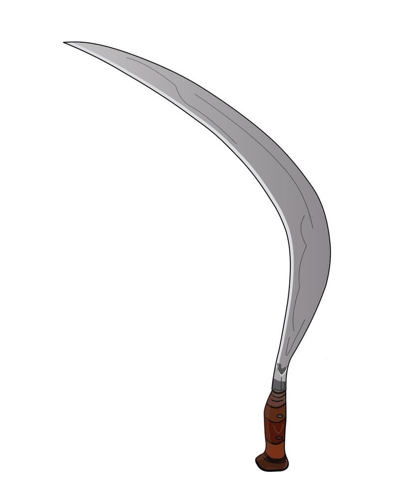 Traditional weapons Celurit vector