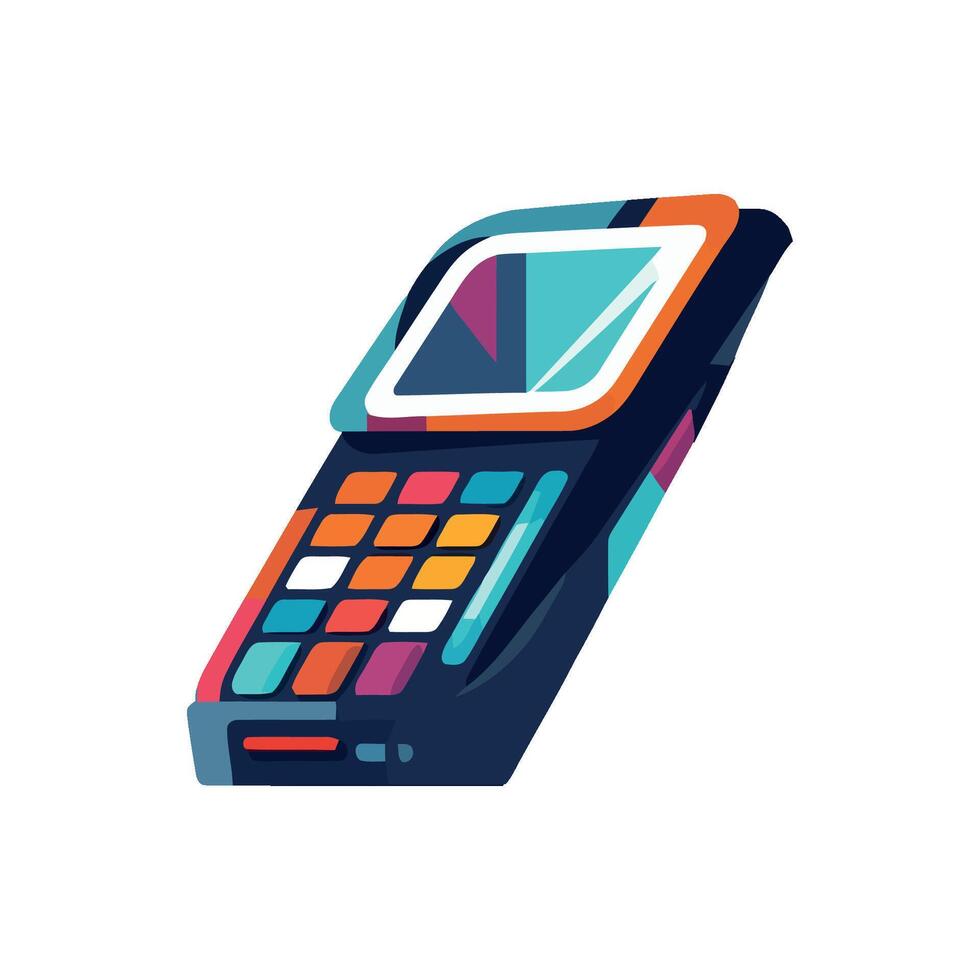 Mobile phone illustration vector