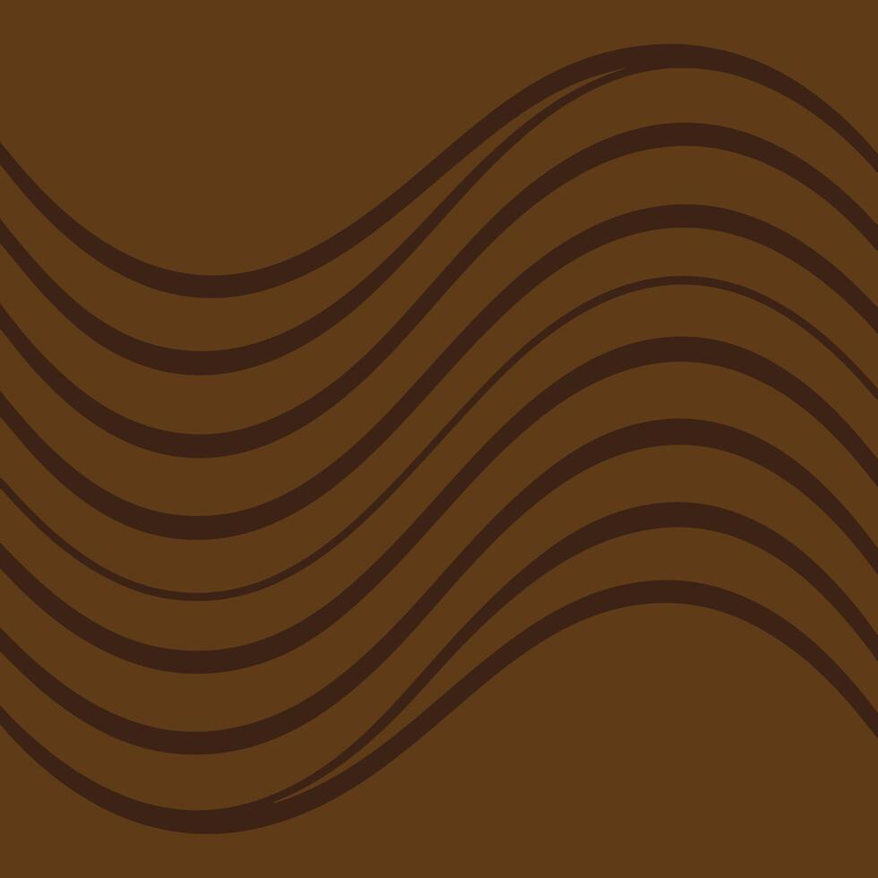 Thin line wavy abstract background. Curve wave seamless pattern. Line art striped illustration. vector