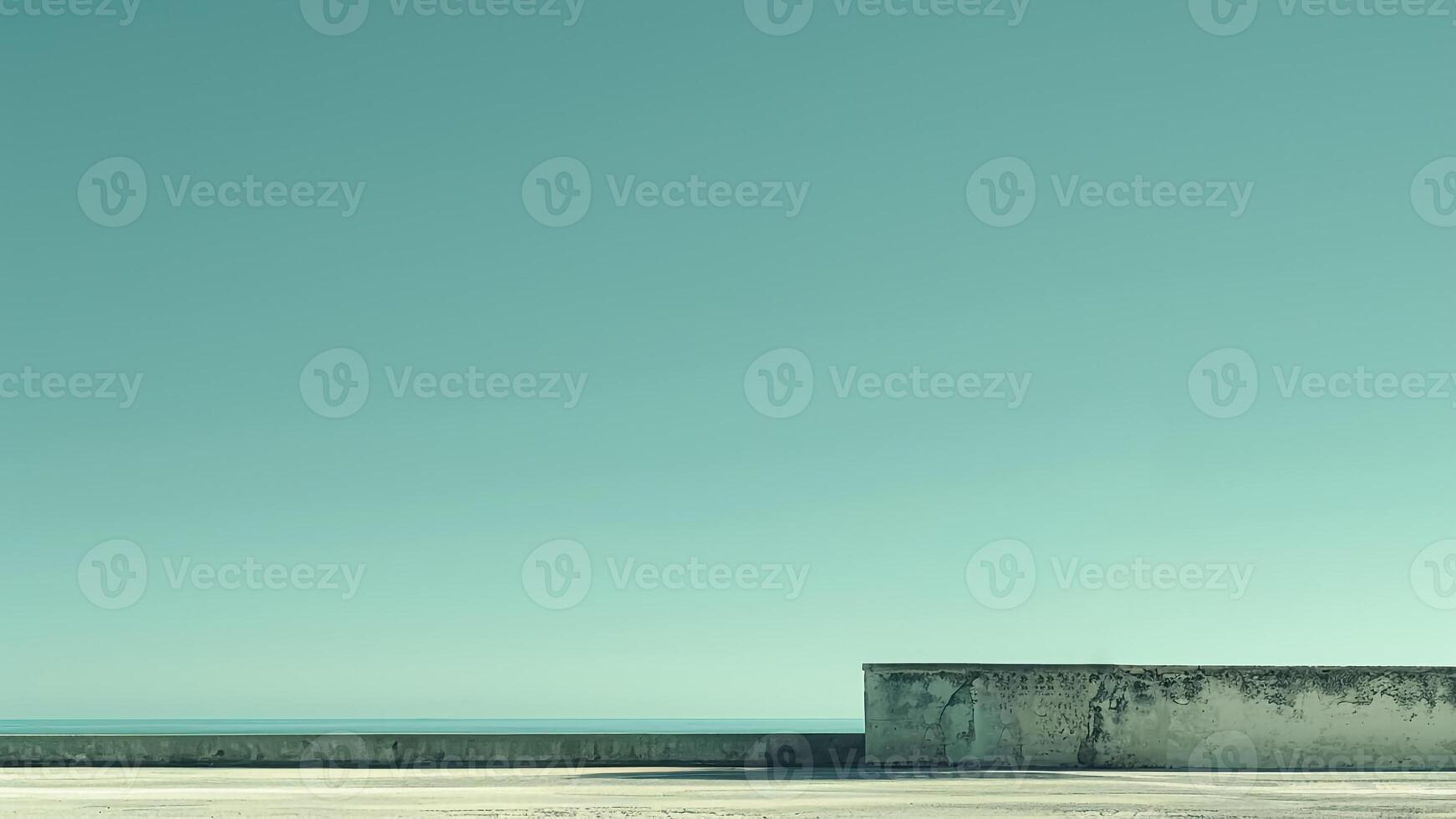 Outdoors Wall Minimalist Landscape, Tranquil Scene, Peaceful Setting. photo