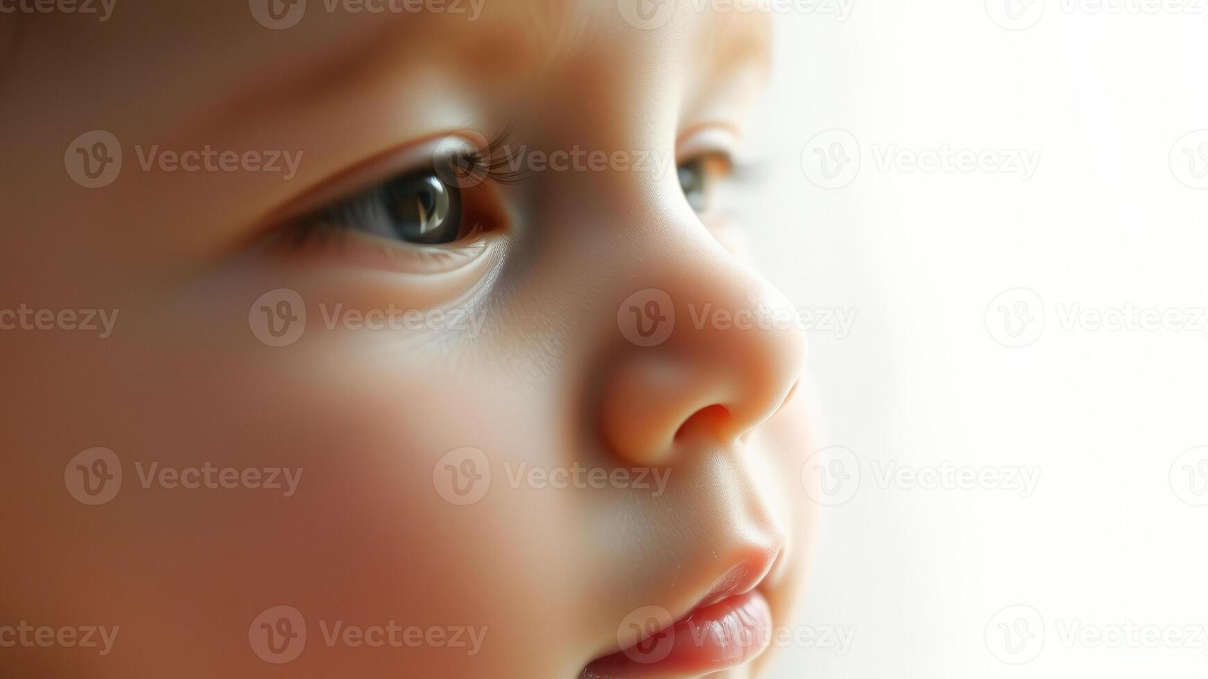Close-up of a Baby's Face photo