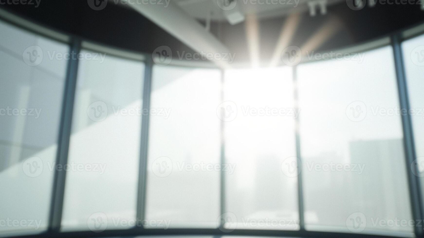 Sun rays through a window photo