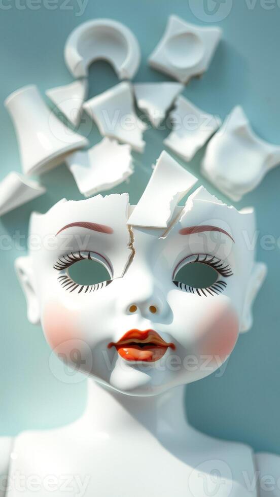 Broken Doll Head photo