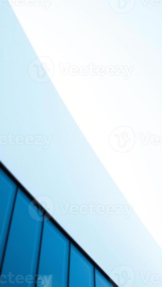 Abstract Blue and White Architecture photo