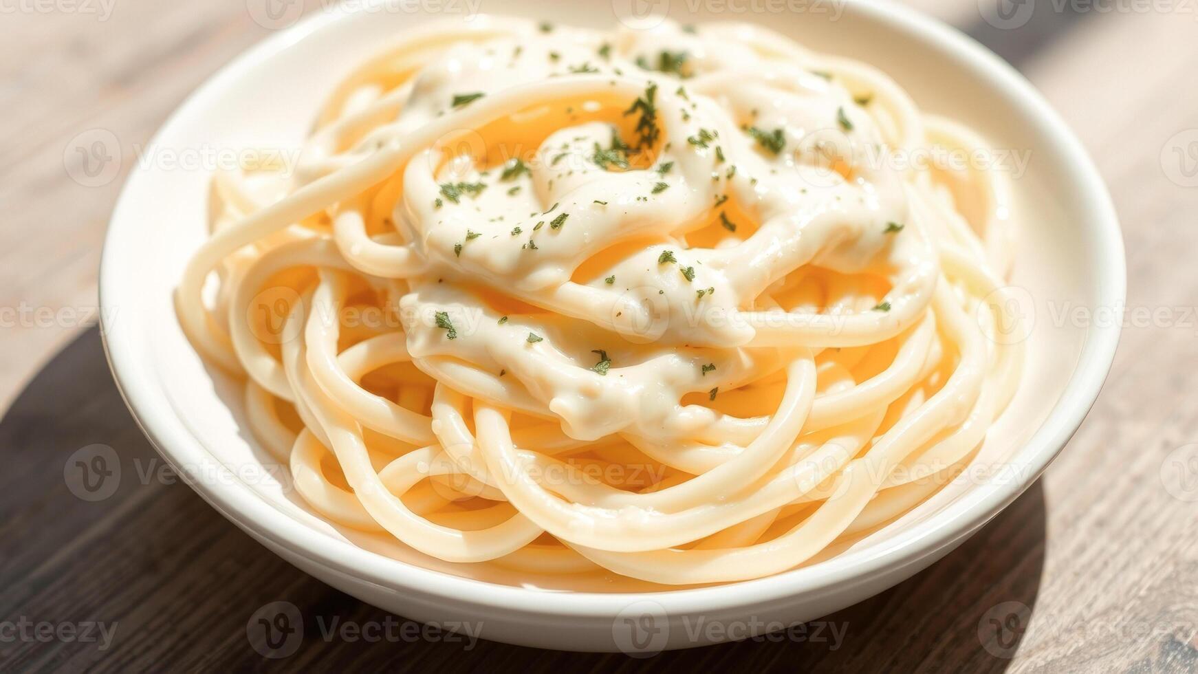 Creamy Pasta with Parsley photo