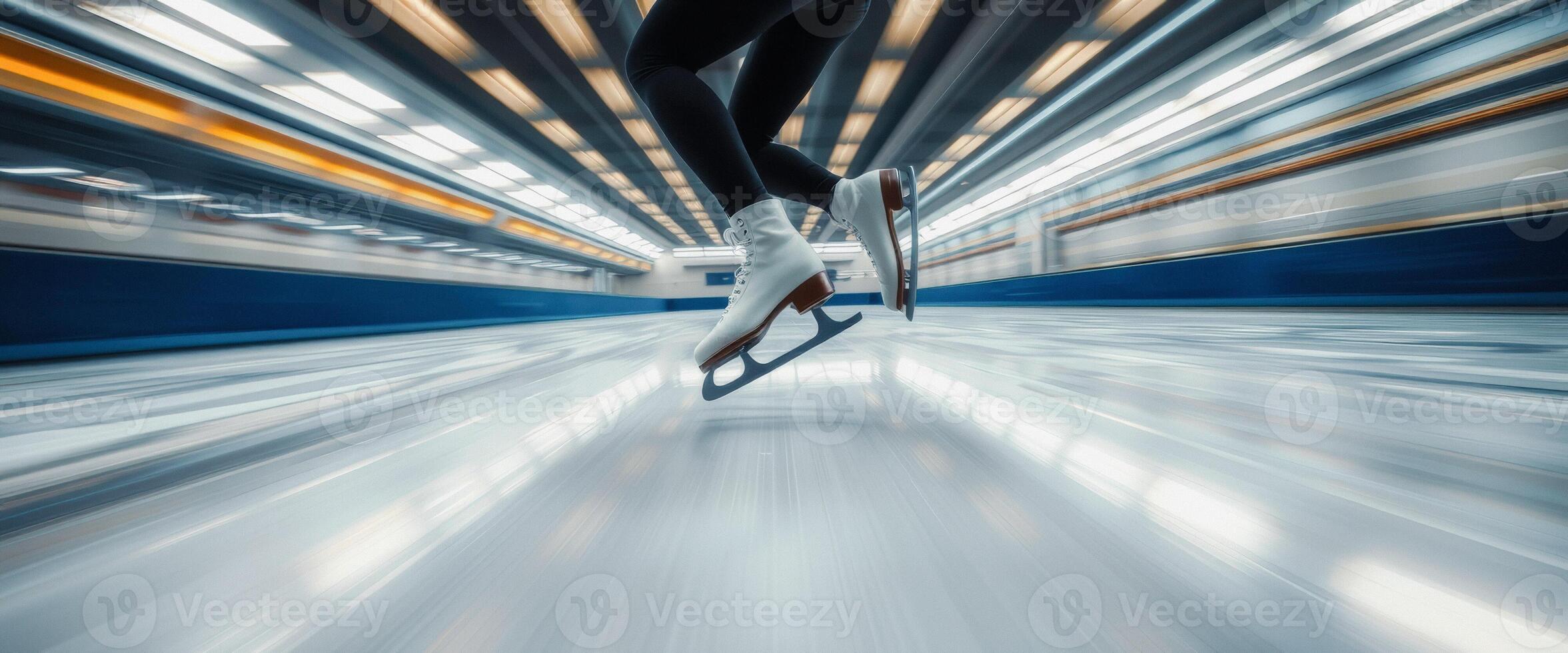 Speed Skating on Ice photo