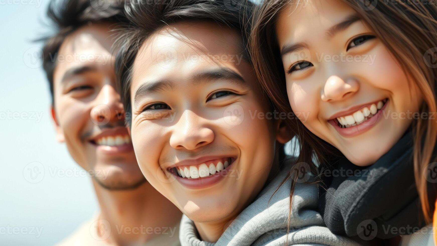 Friends Smiling Together photo